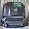 Mustang gt500 style front bumper, hood combo 2015-2023